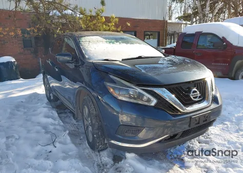 2018 Nissan Murano S z USA, uszkodzony, nr VIN 5N1AZ2MH4JN151915